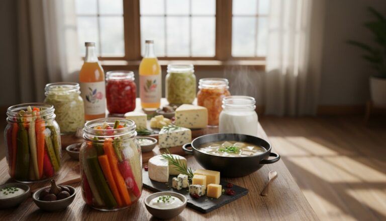 Fermentierte Lebensmittel und Darmflora im modernen Speiseplan