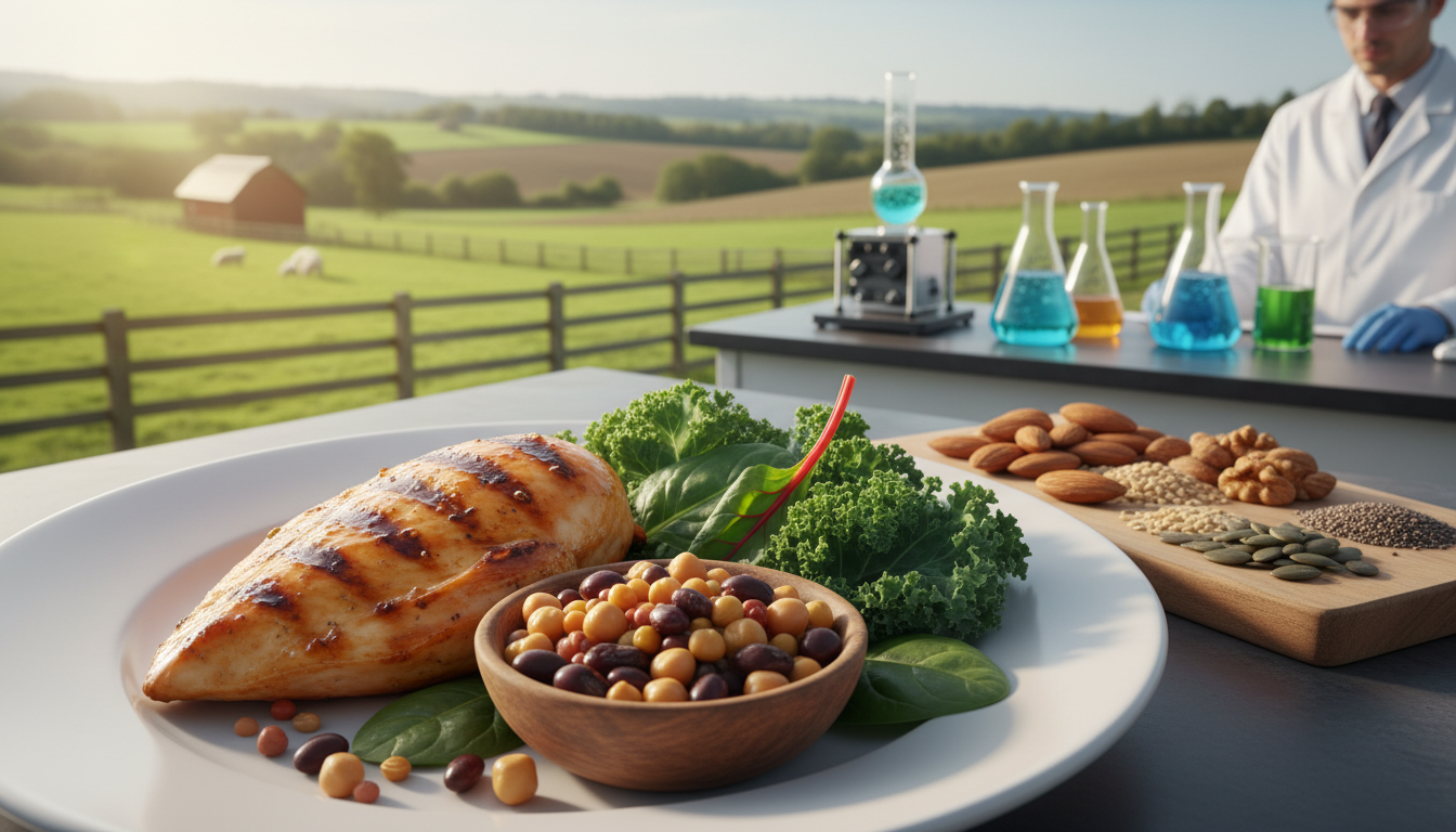 Proteinqualität – tierisch, pflanzlich und hybride Proteinquellen